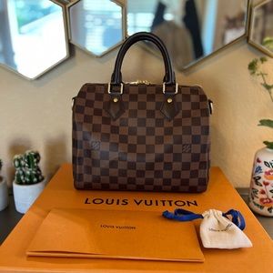 Louis Vuitton Speedy Bandouliere *made in France